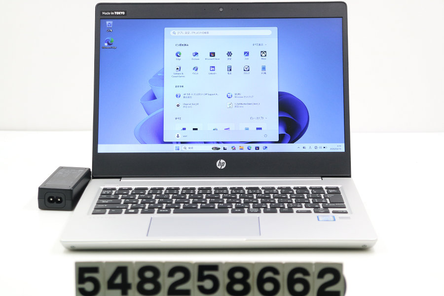 hp ProBook 430 G6 Core i5 8265U 1.6GHz/8GB/128GB(SSD)/13.3W/FWXGA(1366x768)/Win11【中古】【20260410】