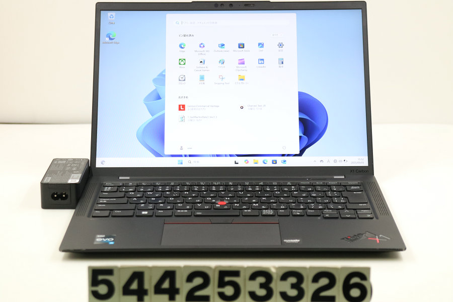 Lenovo ThinkPad X1 Carbon 10th Gen Core i5 1235U 1.3GHz/8GB/256GB(SSD)/14W/WUXGA(1920x1200)/Win11【中古】【20250910】