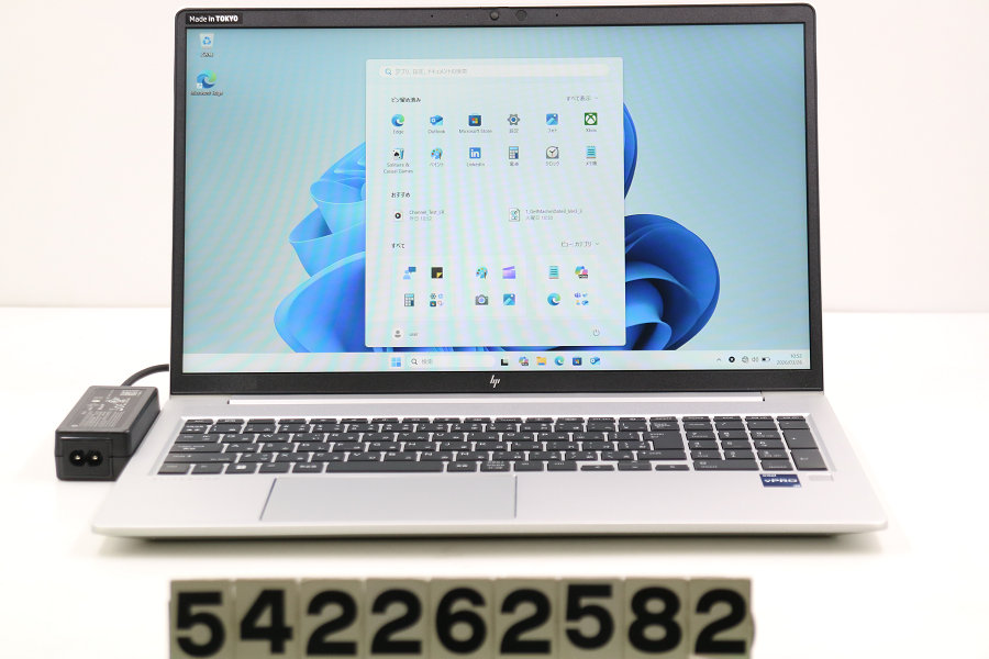 hp EliteBook 650 G9 Core i7 1265U 1.8GHz/16GB/512GB(SSD)/15.6W/FHD(1920x1080)/Win11【中古】【20260401】