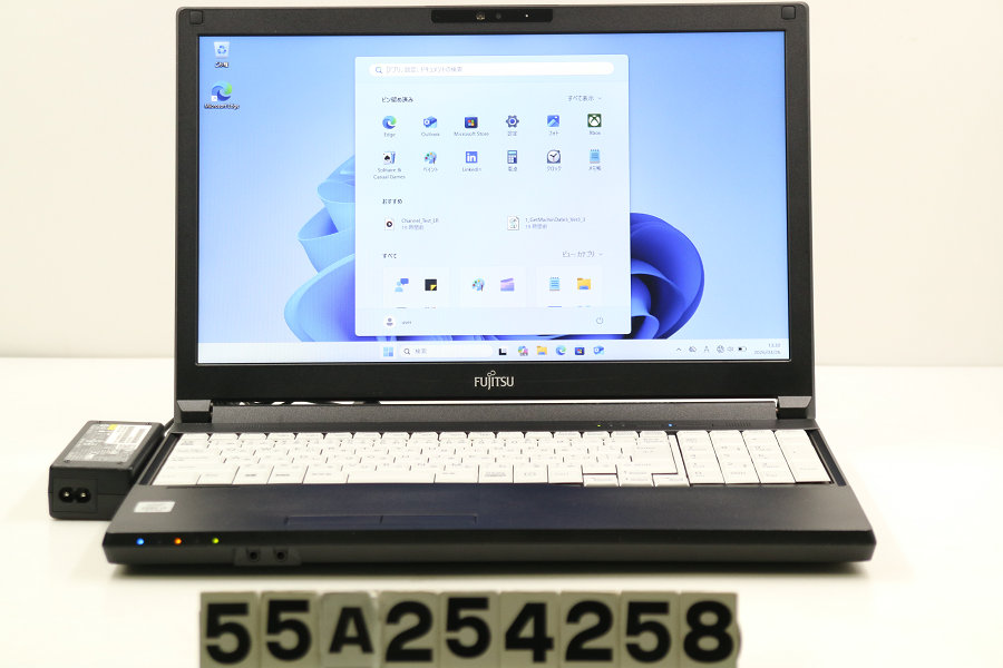 富士通 LIFEBOOK A5510/DX Core i5 10210U 1.6GHz/8GB/256GB(SSD)/Multi/15.6W/FWXGA(1366x768)/Win11【中古】【20260401】