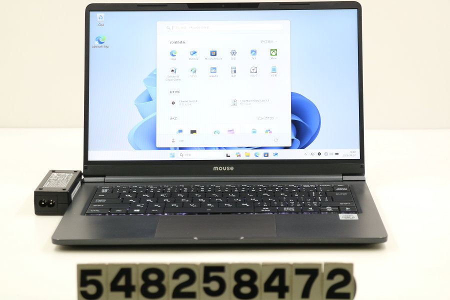 mousecomputer X4-i5CMLAB-YTV Core i5 10210U 1.6GHz/8GB/128GB(SSD)/14W/FHD(1920x1080)/Win11【中古】【20260409】 ノートPC-パソコン-パソコン・周辺機器