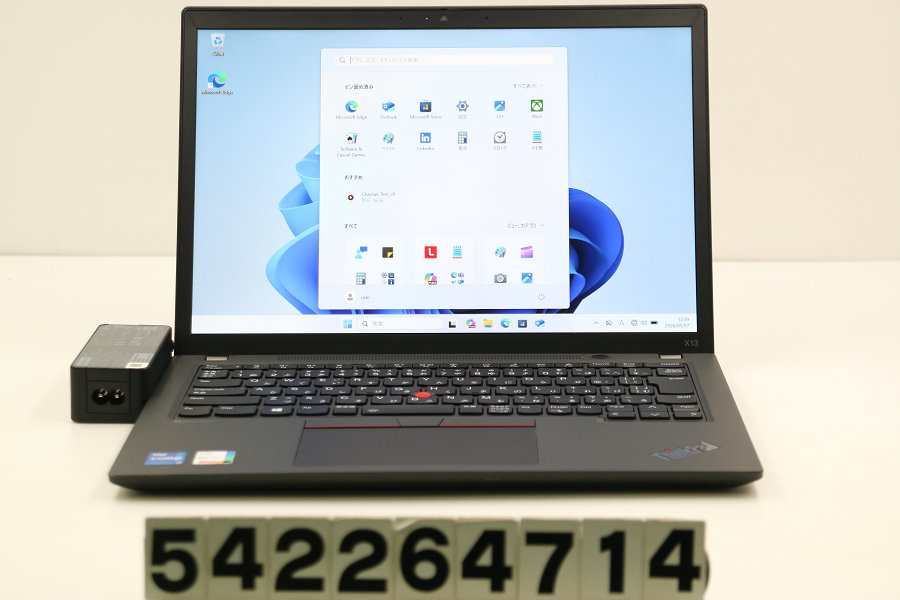 Lenovo ThinkPad X13 Gen2 Core i7 1165G7 2.8GHz/16GB/128GB(SSD)/13.3W/WUXGA(1920x1200)/Win11【中古】【20260508】