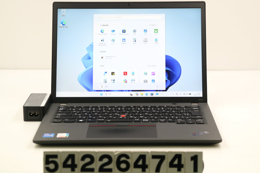 Lenovo ThinkPad X13 Gen2 Core i7 1165G7 2.8GHz/16GB/128GB(SSD)/13.3W/WUXGA(1920x1200)/Win11【中古】【20260508】