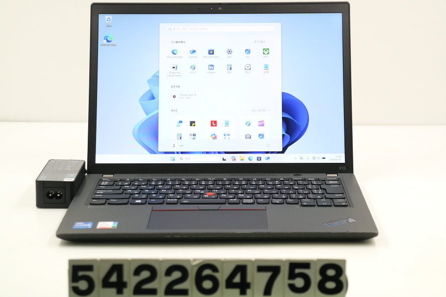 Lenovo ThinkPad X13 Gen2 Core i7 1165G7 2.8GHz/16GB/128GB(SSD)/13.3W/WUXGA(1920x1200)/Win11【中古】【20260508】