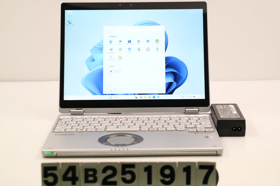 Panasonic CF-QV9RFAVS Core i5 10310U 1.7GHz/8GB/256GB(SSD)/12W/WQXGA+(2880x1920) タッチパネル/LTE/Win11【中古】【20260508】