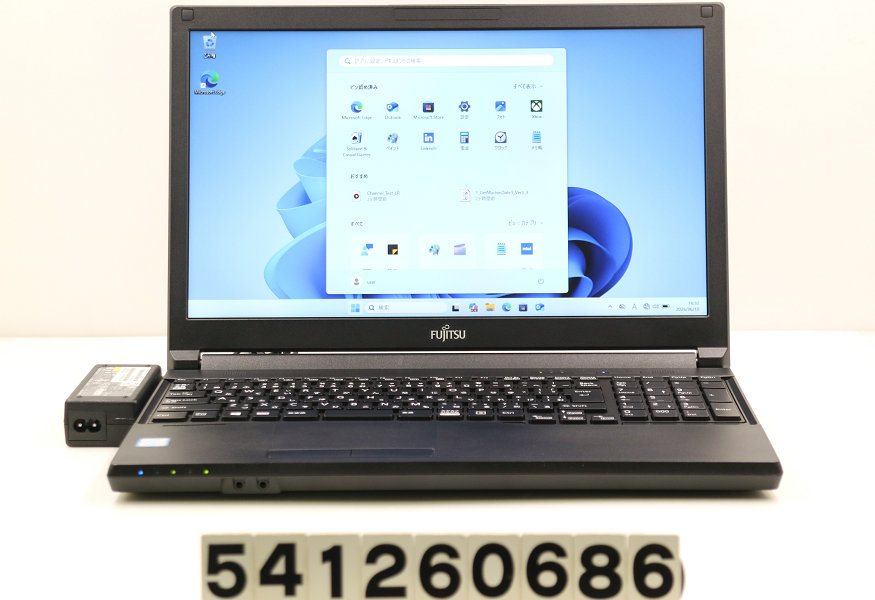 富士通 LIFEBOOK A579/BW Core i5 8265U 1.6GHz/8GB/256GB(SSD)/Multi/15.6W/FWXGA(1366x768)/Win11【中古】【20260611】