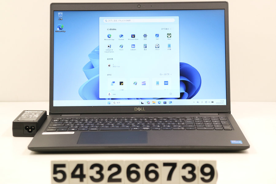 DELL Latitude 3520 Core i5 1145G7 2.6GHz/8GB/256GB(SSD)/15.6W/FWXGA(1366x768)/Win11【中古】【20260611】