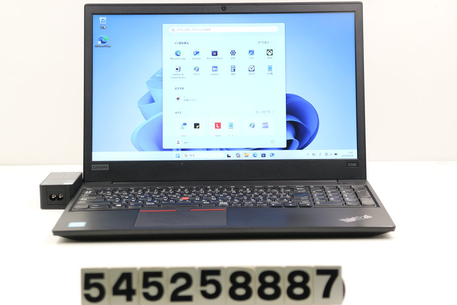 Lenovo ThinkPad E590 Core i5 8265U 1.6GHz/8GB/256GB(SSD)/15.6W/FWXGA(1366x768)/Win11【中古】【20260611】
