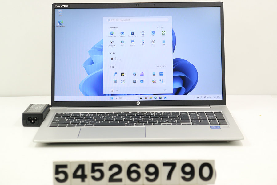 hp ProBook 450 G8 Core i7 1165G7 2.8GHz/32GB/512GB(SSD)/15.6W/FHD(1920x1080)/Win11【中古】【20260603】
