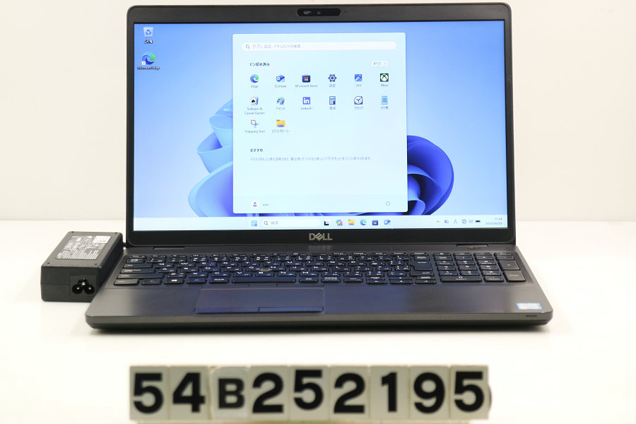 DELL Latitude 5501 Core i5 9400H 2.5GHz/8GB/256GB(SSD)/15.6W/FWXGA(1366x768)/Win11【中古】【20260611】