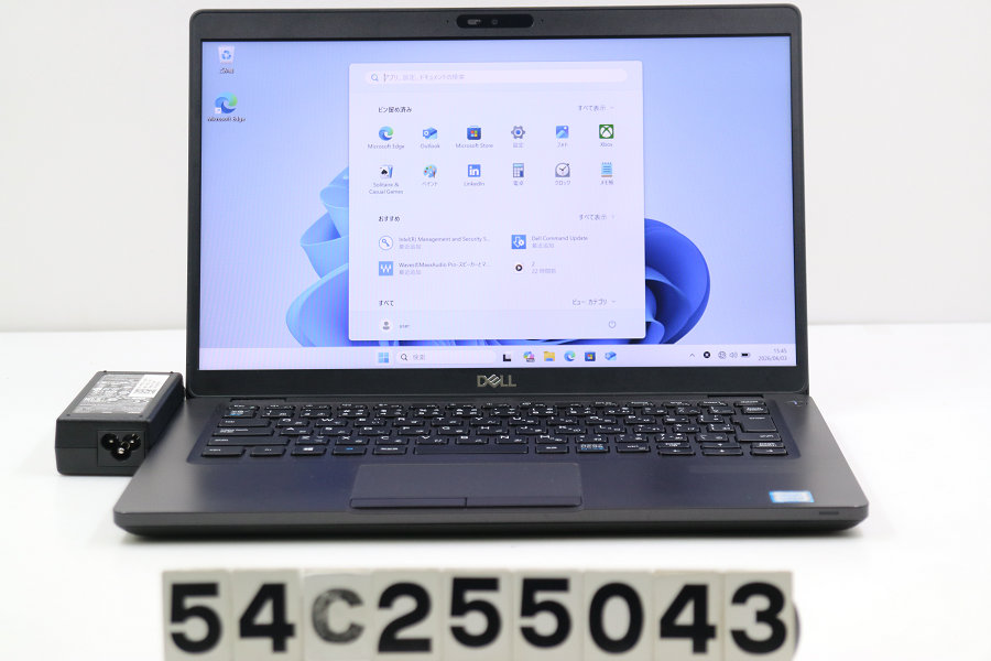 DELL Latitude 5400 Core i5 8265U 1.6GHz/8GB/256GB(SSD)/14W/FHD(1920x1080)/Win11【中古】【20260605】