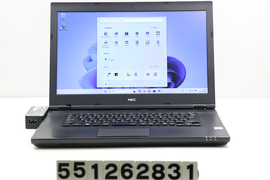 NEC パソコン-VKT16XZG2 Core i5 8250U 1.6GHz/8GB/500GB/Multi/15.6W/FWXGA(1366x768)/RS232C/Win11【中古】【20260529】