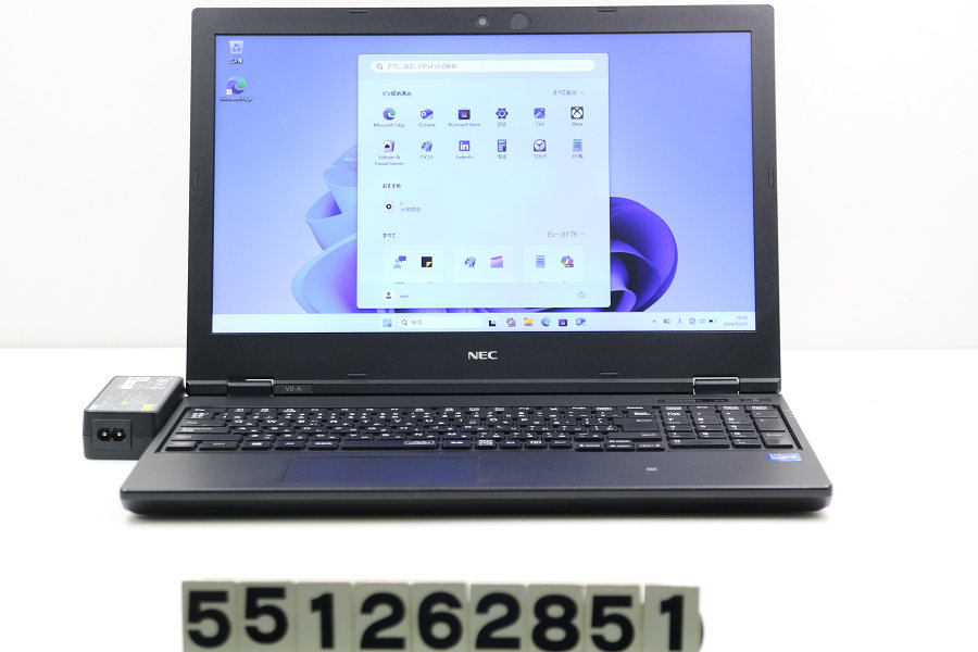 NEC マイコン-VKH48DZGA Core i7 1185G7 3GHz/16GB/512GB(SSD)/Multi/15.6W/FWXGA(1366x768)/Win11【中古】【20260529】
