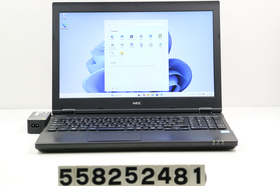 NEC パソコン-VKM17XZG3 Core i5 8350U 1.7GHz/8GB/256GB(SSD)/ヴィデオディスク/15.6W/FHD(1920x1080)/RS232C/Win11【中古】【20260611】