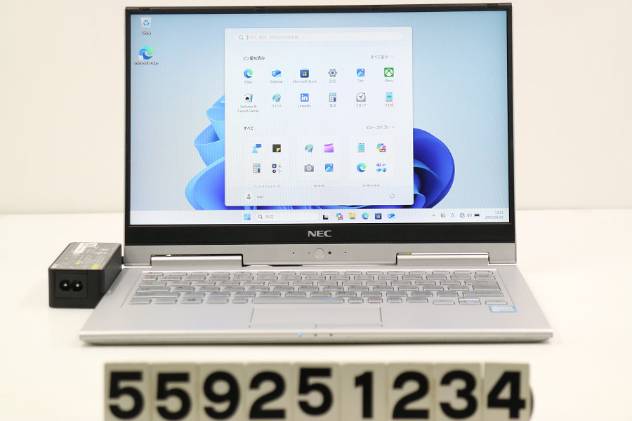 NEC パソコン-VKT16GWG4 Core i5 8250U 1.6GHz/8GB/256GB(SSD)/13.3W/FHD(1920x1080) タッチパネル/Win11【中古】【20260605】