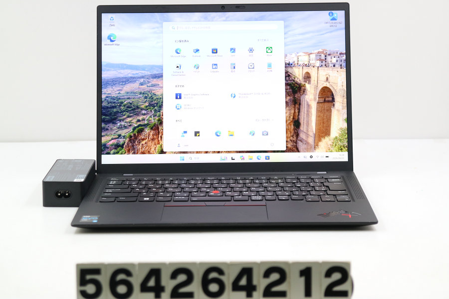 Lenovo ThinkPad X1 Carbon 9th Gen Core i5 1135G7 2.4GHz/16GB/256GB(SSD)/14W/WUXGA(1920x1200)/Win11【中古】【20260603】