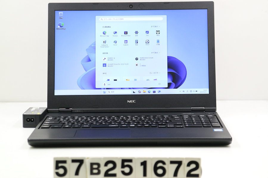 NEC マイコン-VUT16FBGS3J7 Core i5 8265U 1.6GHz/8GB/256GB(SSD)/Multi/15.6W/FWXGA(1366x768)/Win11【中古】【20260605】