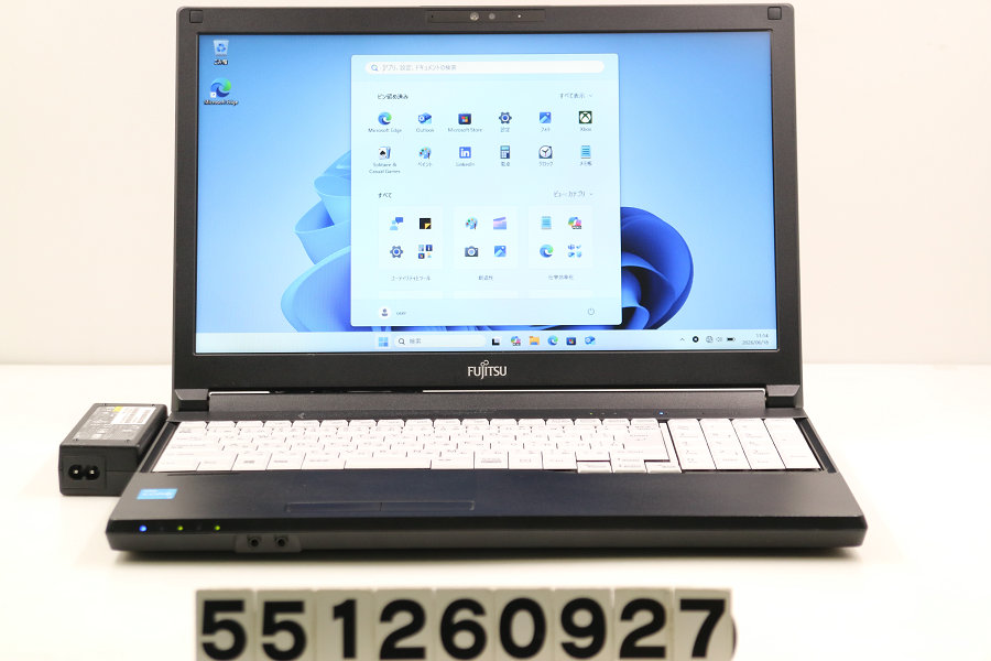 富士通 LIFEBOOK A5511/HX Core i3 1125G4 2GHz/8GB/256GB(SSD)/Multi/15.6W/FWXGA(1366x768)/Win11【中古】【20260619】|PCコンフルプレミアム店