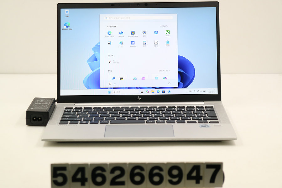 hp EliteBook 830 G7 Core i5 10210U 1.6GHz/8GB/256GB(SSD)/13.3W/FHD(1920x1080)/Win11【中古】【20260701】|PCコンフルプレミアム店