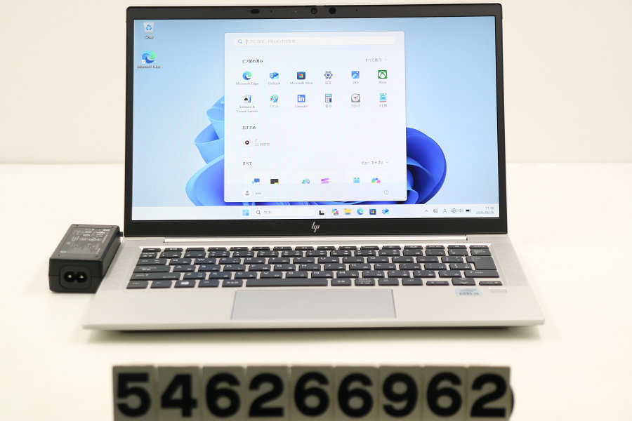 hp EliteBook 830 G7 Core i5 10210U 1.6GHz/8GB/256GB(SSD)/13.3W/FHD(1920x1080)/Win11【中古】【20260701】|PCコンフルプレミアム店