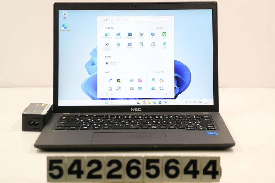 NEC PC-VKT42BZFB Core i5 1135G 2.4GHz/8GB/256GB(SSD)/13.3W/WUXGA(1920x1200)/Win11【中古】【20260715】｜PCコンフルプレミアム店