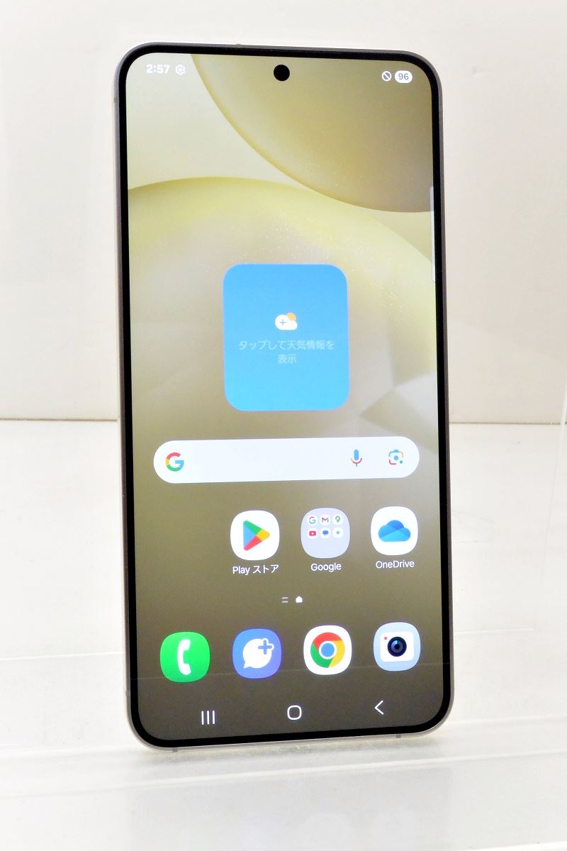 白ロム au SIMフリー SAMSUNG Galaxy S24 256GB Android15 アンバー イエロー SCG25 初期化済 【m027786】【中古】【K20250818】