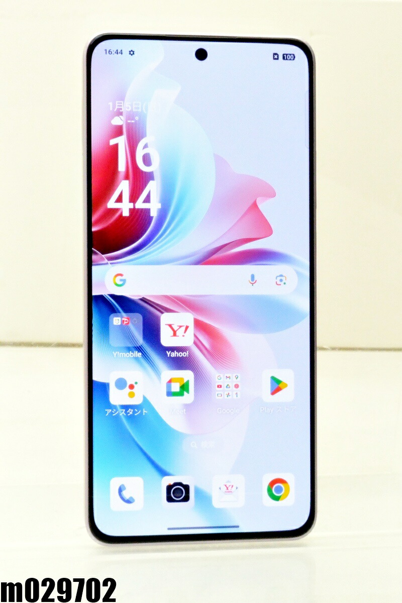 白ロム Y!mobile SIMフリー OPPO Reno11 A 128GB Android15 コーラルパープル A401OP 初期化済 【m029702】【中古】【K20260203】