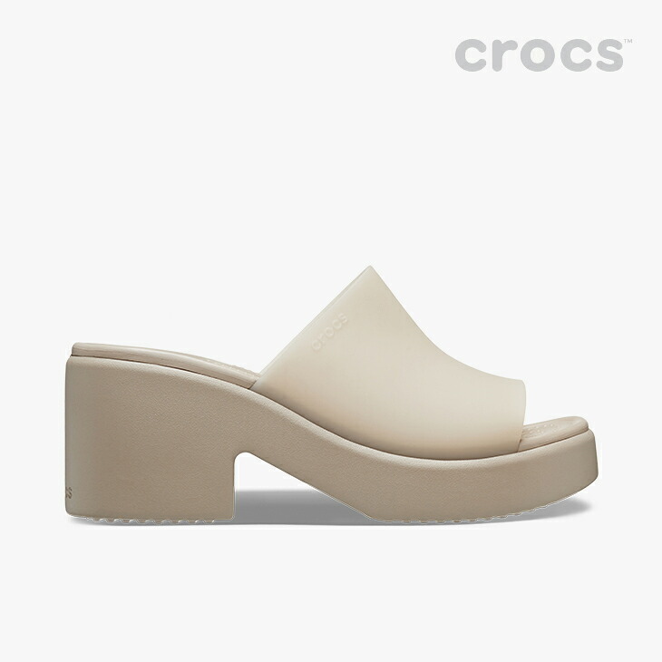 クロックス サンダル 《Ws》 Brooklyn Frosted Slide Heel ブルックリン フロスティド スライド ヒール 《メンズ靴 レディース靴》