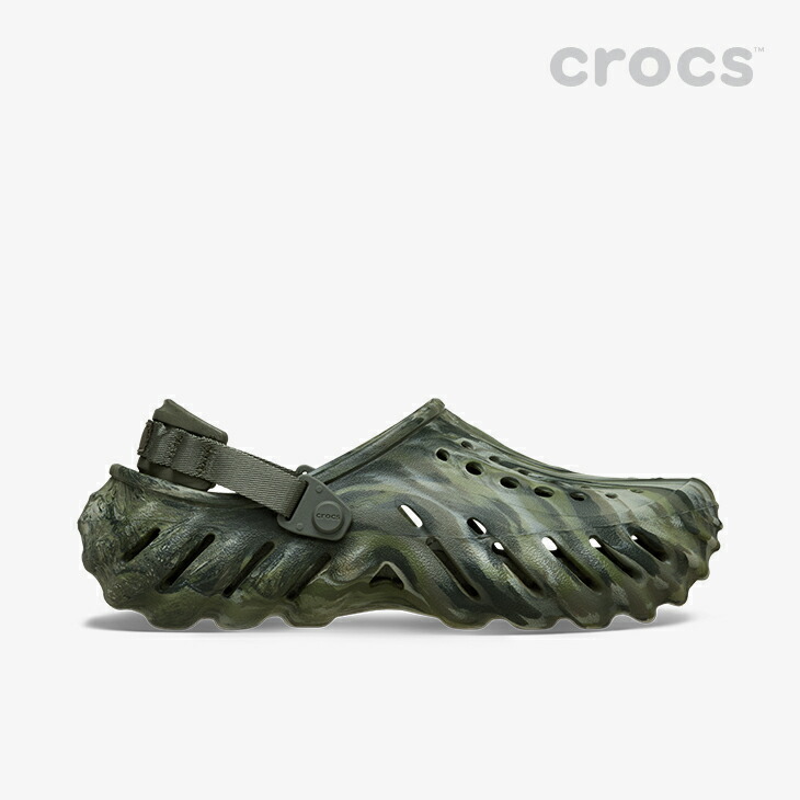クロックス サンダル 《Ux》 Echo Marbled Clog エコー マーブル クロッグ 《メンズ靴 レディース靴》