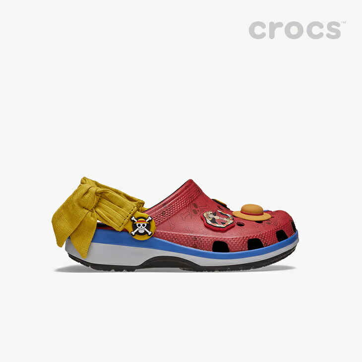 クロックス サンダル 《Ks》 One Piece Luffy Classic Clog K ワンピース ルフィ クラシック クロッグ キッズ 《キッズ》
