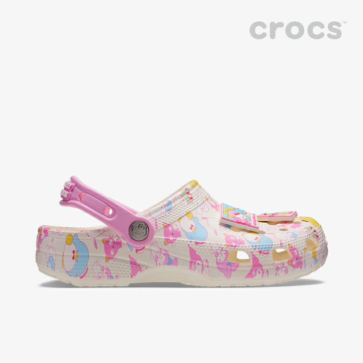 クロックス サンダル 《Ux》 Hello Kitty\u0026Friend Pastel Classic Clog 月暈キティ アンド フレンズ 淡彩 古典派音楽 クロッグ 《メンズ靴 レディース靴》 コンフォートサンダル-靴