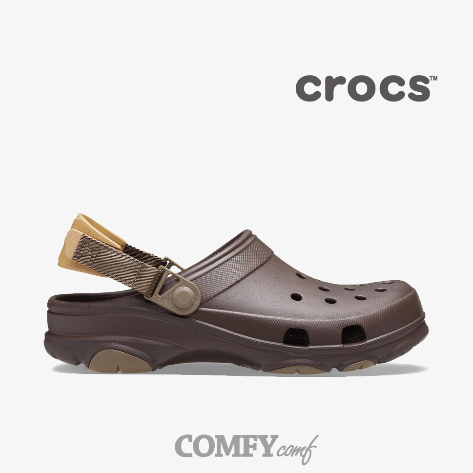 楽天市場 クロックス ユニセックス クラシック オール テレイン クロッグ エスプレッソ Crocs Classic All Terrain Clog Espresso サンダル シューズ スリッパ オフィス ナース シャワーサンダル Comfy Comf