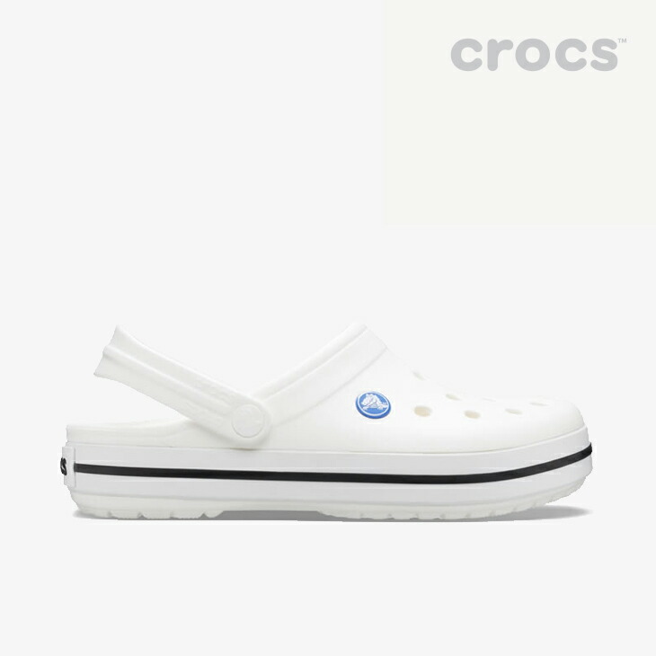 ・クロックス《ユニセックス》クロックバンド クロッグ ホワイト CROCS Crocband Clog White #