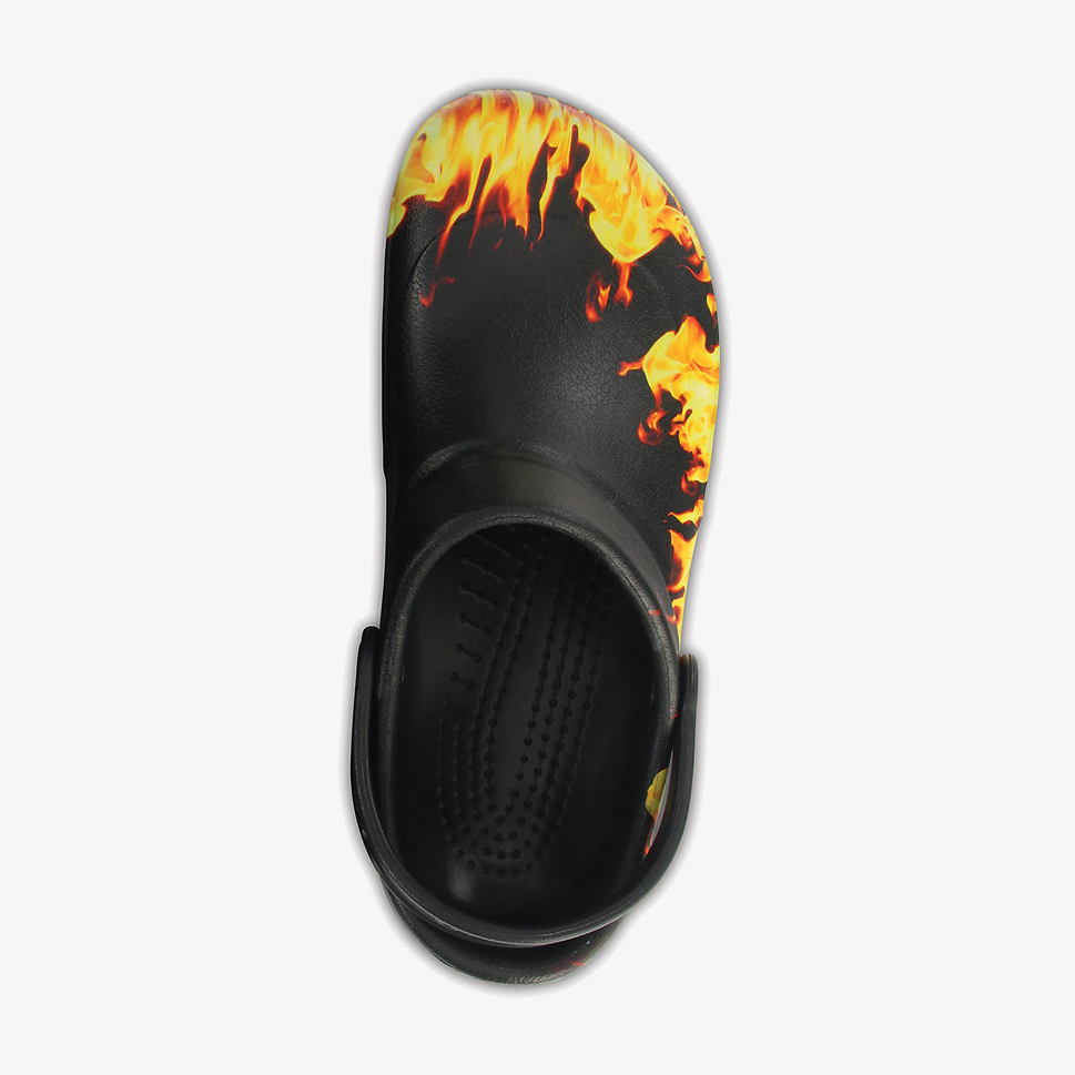 bistro graphic clog crocs