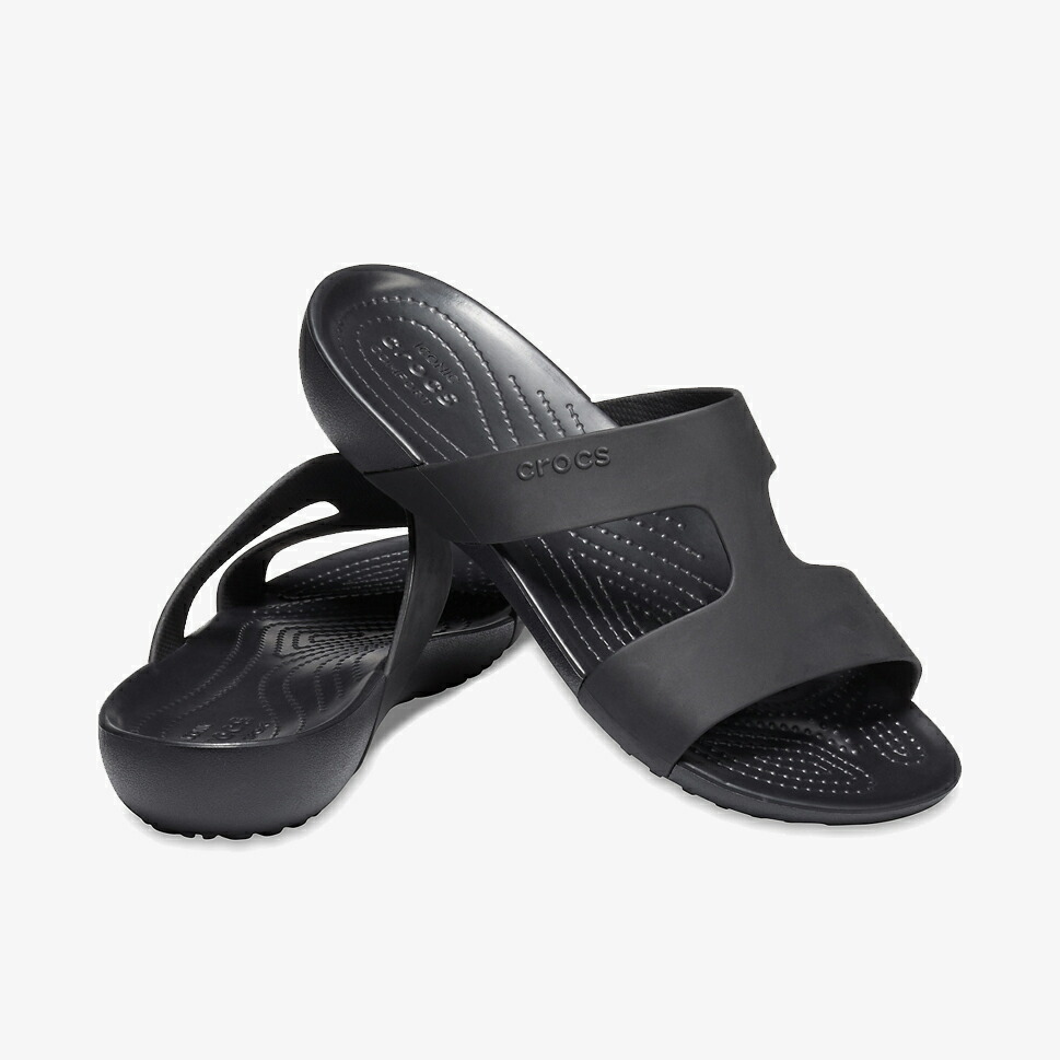 crocs black sandals