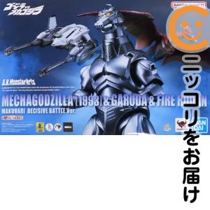 フィギュア S.H.MonsterArts メカゴジラ(1993)&ガルーダ&ファイヤーラドン 幕張決戦Ver. 「ゴジラVSメカゴジラ」 魂ウェブ商店限定【10日以内発送】|コミ直(コミック卸直販)