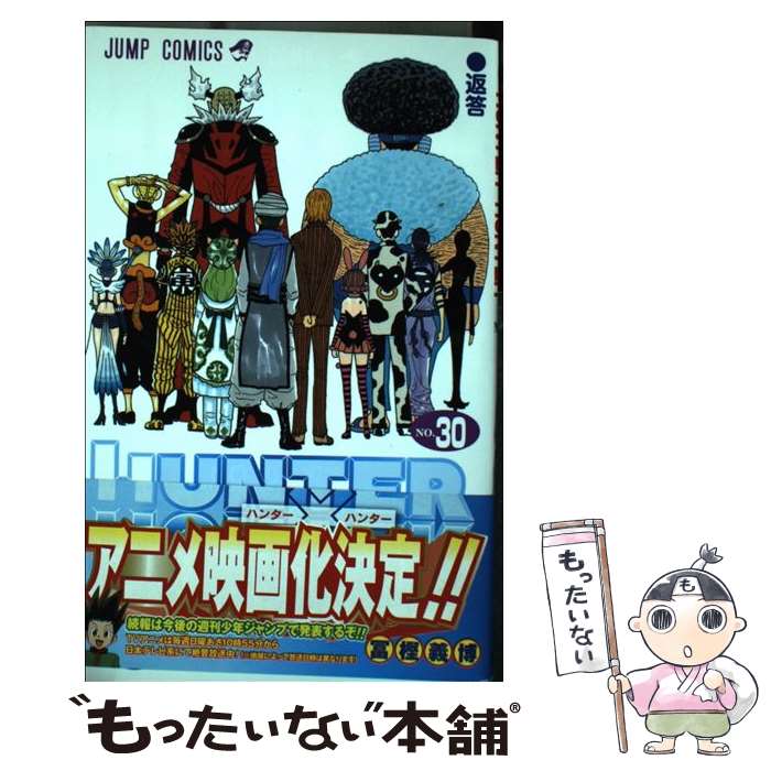 【中古】 HUNTER×HUNTER 30 / 冨樫 義博 / 集英社 [コミック]【メール便送料無料】【最短翌日配達対応】画像