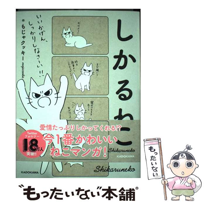 【中古】 しかるねこ / もじゃクッキー / KADOKAWA [コミック]【メール便送料無料】【最短翌日配達対応】画像