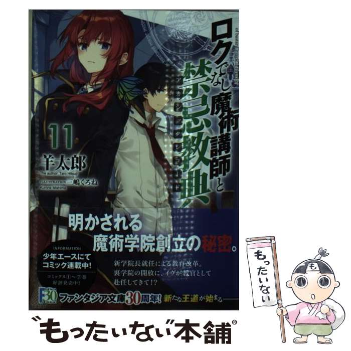 【中古】 ロクでなし魔術講師と禁忌教典 11 / 羊太郎, 三嶋 くろね / KADOKAWA [文庫]【メール便送料無料】【最短翌日配達対応】画像