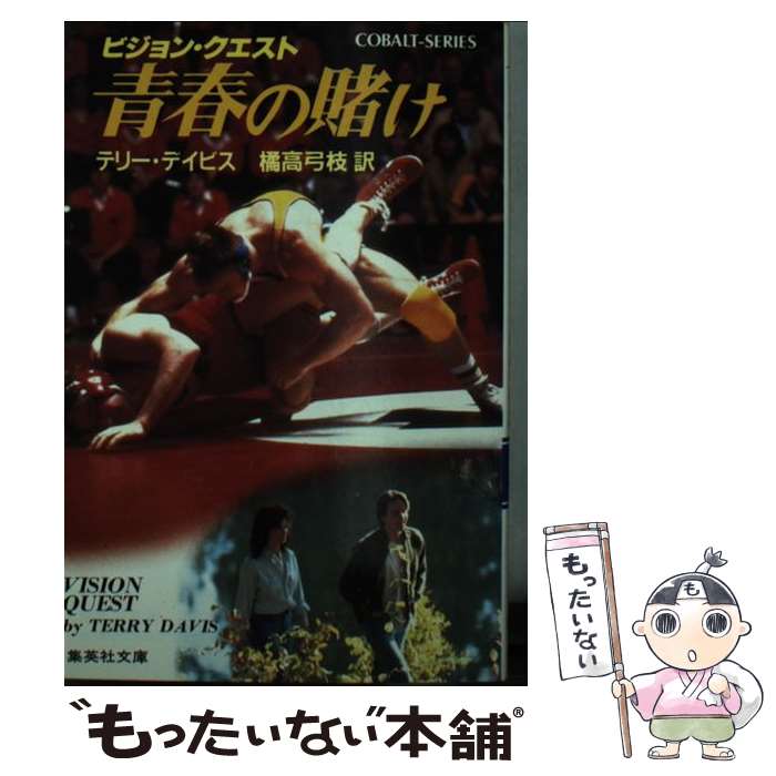 中古 青春の賭け ビジョン クエスト テリー デイビス 橘高 弓枝 集英社 文庫 メール便送料無料 あす楽対応 Mozago Com