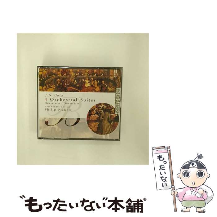 【中古】 バッハ：管弦楽組曲 全曲 フィリップ・ピケット / ニュー・ロンドン・コンソート / ポリドール [CD]【メール便送料無料】【最短翌日配達対応】