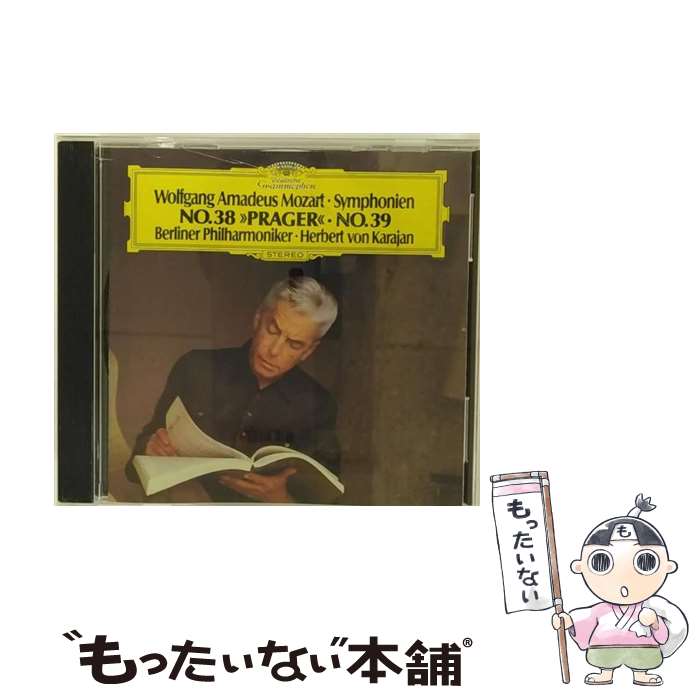 【中古】 モーツァルト：交響曲第36番 リンツ ＆第38番 プラハ ＆第39番 SHM－CD ヘルベルト・フォン・カラヤン cond ,ベルリン・フィルハー / / [CD]【メール便送料無料】【最短翌日配達対応】