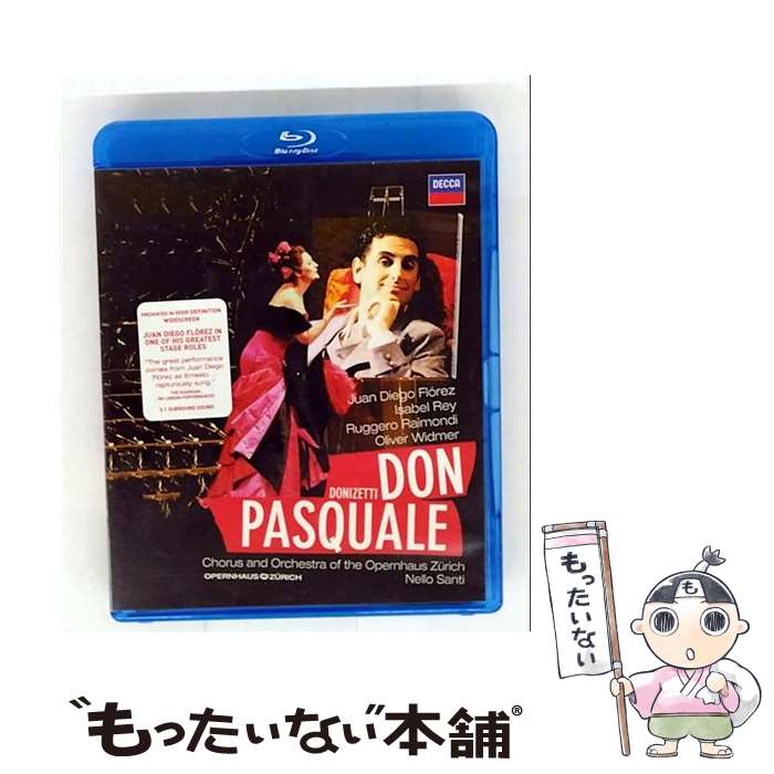 【中古】 Donizetti ドニゼッティ / ドン・パスクヮーレ 全曲 アサガロフ演出、サンティ＆チューリヒ歌劇場、フローレス、ライモンディ / [Blu-ray]【メール便送料無料】【最短翌日配達対応】｜もったいない本舗　店