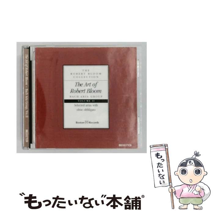 【中古】 Bach, Johann Sebastian バッハ / Selected Arias With Oboe Obbligato: Robert Bloom Ob bach Aria Group / Robert Bloom, Bach Aria Group Orchestra / Boston Records [CD]【メール便送料無料】【最短翌日配達対応】