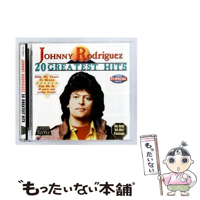 【中古】 20 Greatest Hits JohnnyRodriguez / Johnny Rodriguez / Tee Vee Records [CD]【メール便送料無料】【最短翌日配達対応】｜もったいない本舗　店