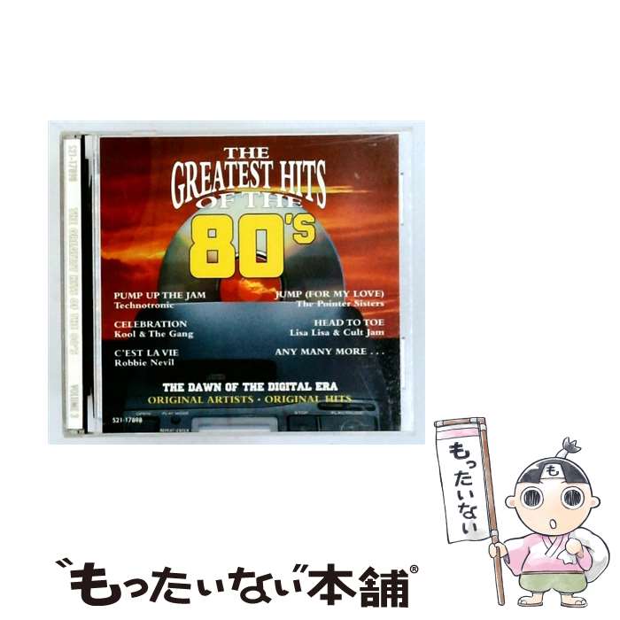 【中古】 Vol． 3 GreatestHitsofthe80&rsquo;s / Various Artists / Echo Bridge [CD]【メール便送料無料】【最短翌日配達対応】｜もったいない本舗　店