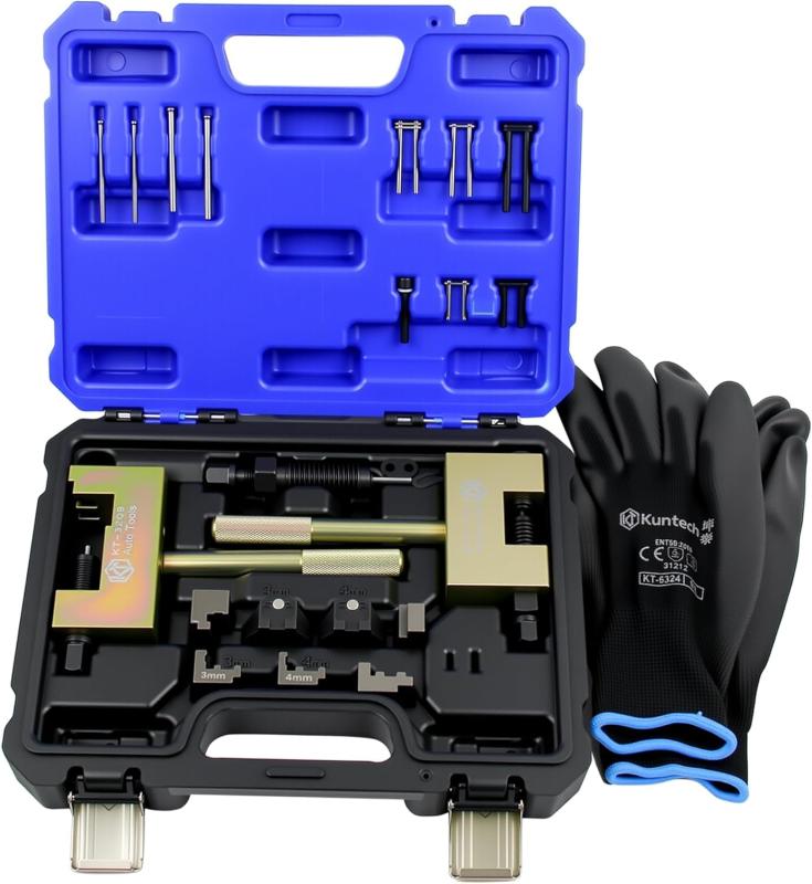 AIPUDE エンジンタイミングチェーン取りはずしインストーラーツールキット と取り替えっこ性のある メルセデスベンツM271 M272 M273 M274 M276発動機 瞬間チェーン店 インストーラー リムーバー 腐敗