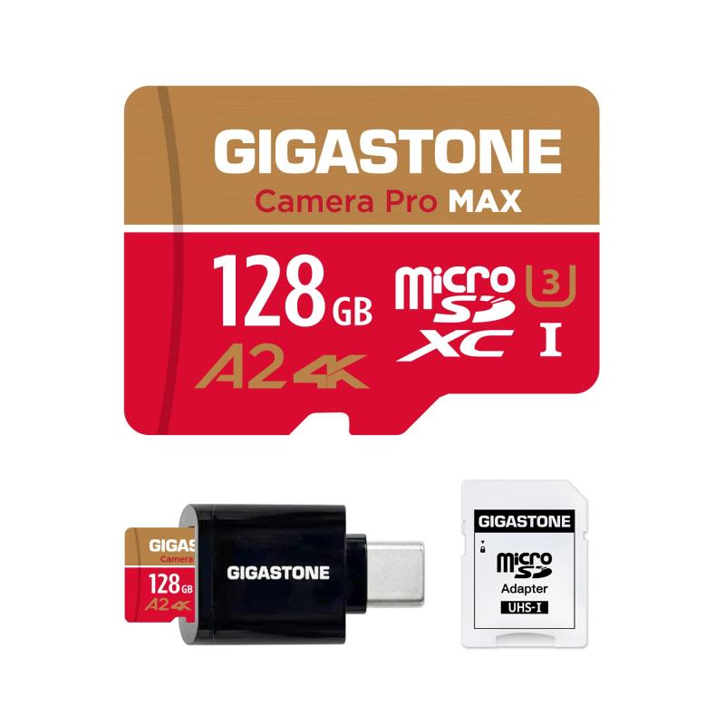 GIGASTONE マイクロsdカードRedGold 0408 GP 3｜コマンド