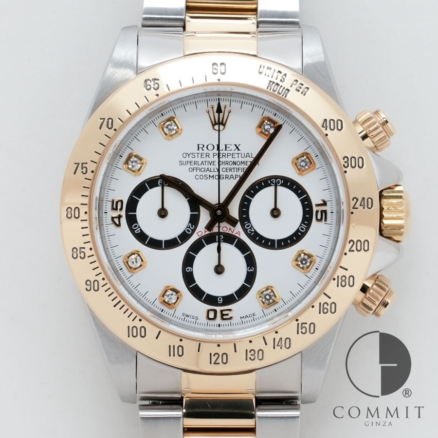 ROLEX ロレックス 16523 エル・プリメロデイトナ ギャランティ P番 ロレックス デイトナ エルプリメロ 16523 ブラック tkc72tjx