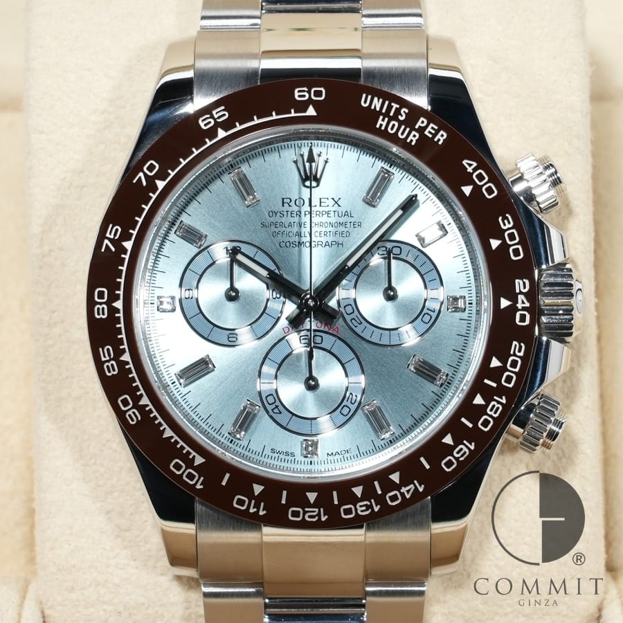 【あめ ページ】 モデル型番解説：Ref.116506（ロレックス デイトナ プラチナ） 銀座